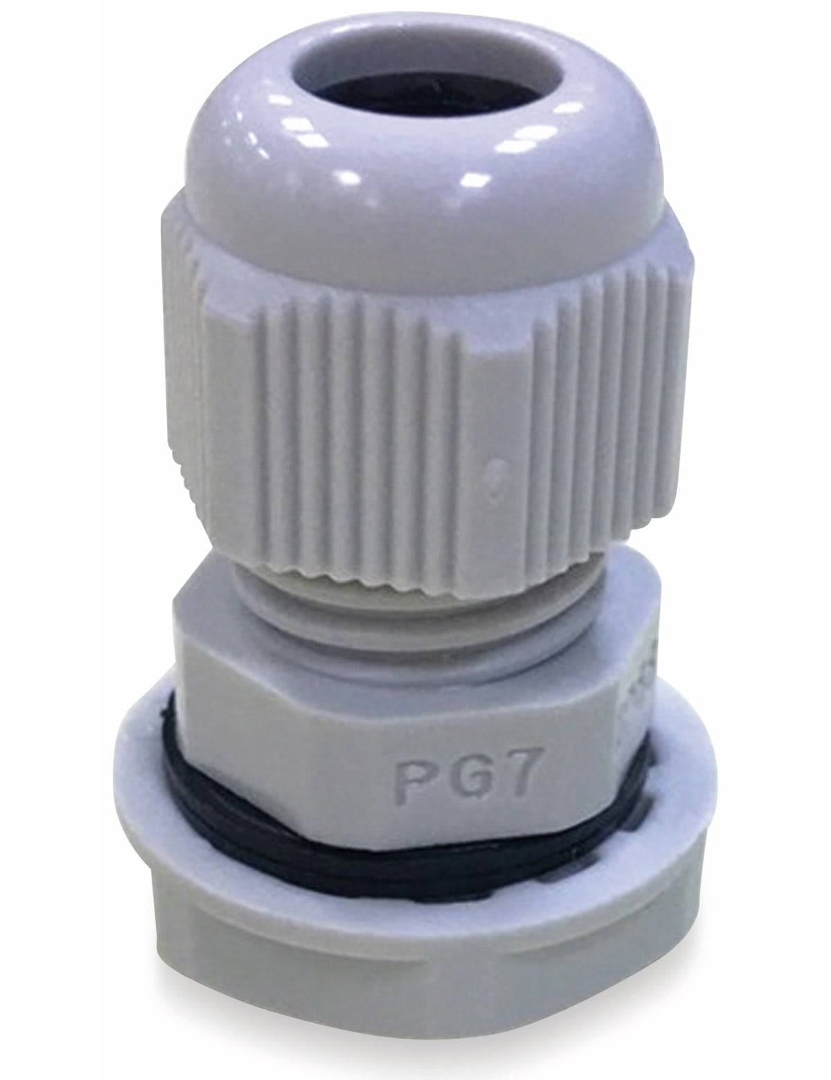 KSS Kabelverschraubung, PG-21, Lichtgrau, 13 bis 18