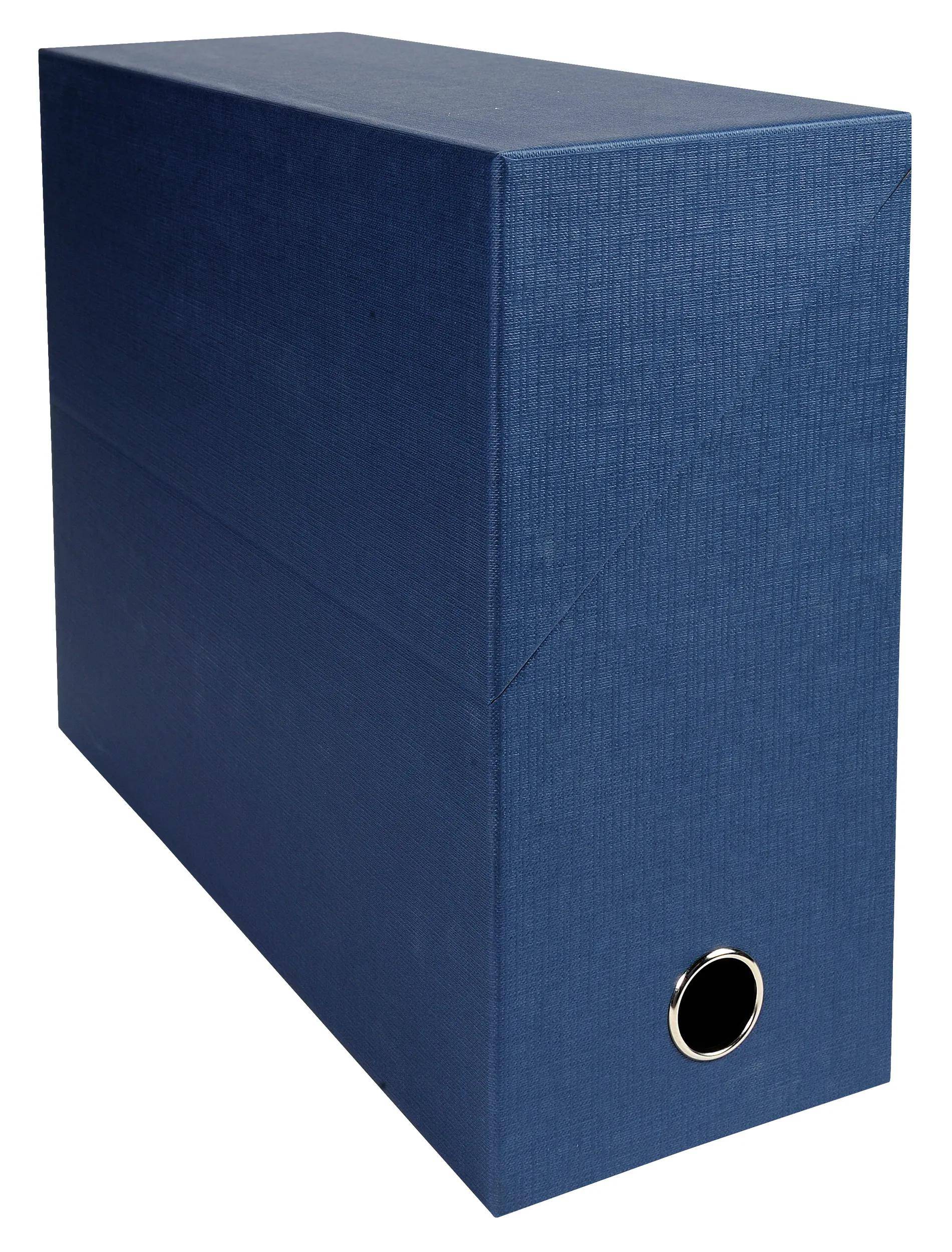 Exacompta 89427E 5x Transferbox R 120mm Papier navy