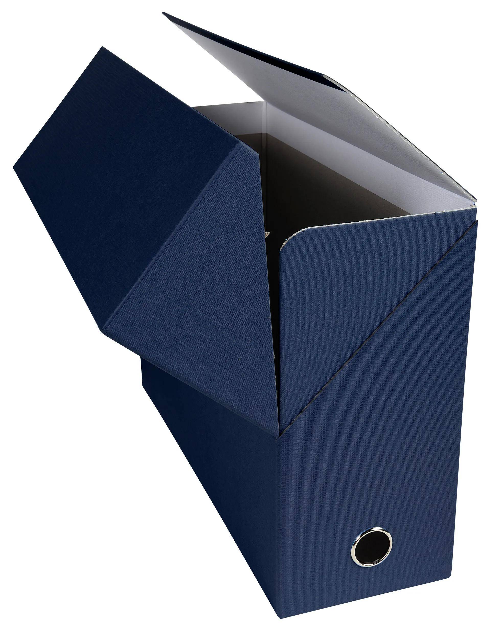 Exacompta 89427E 5x Transferbox R 120mm Papier navy