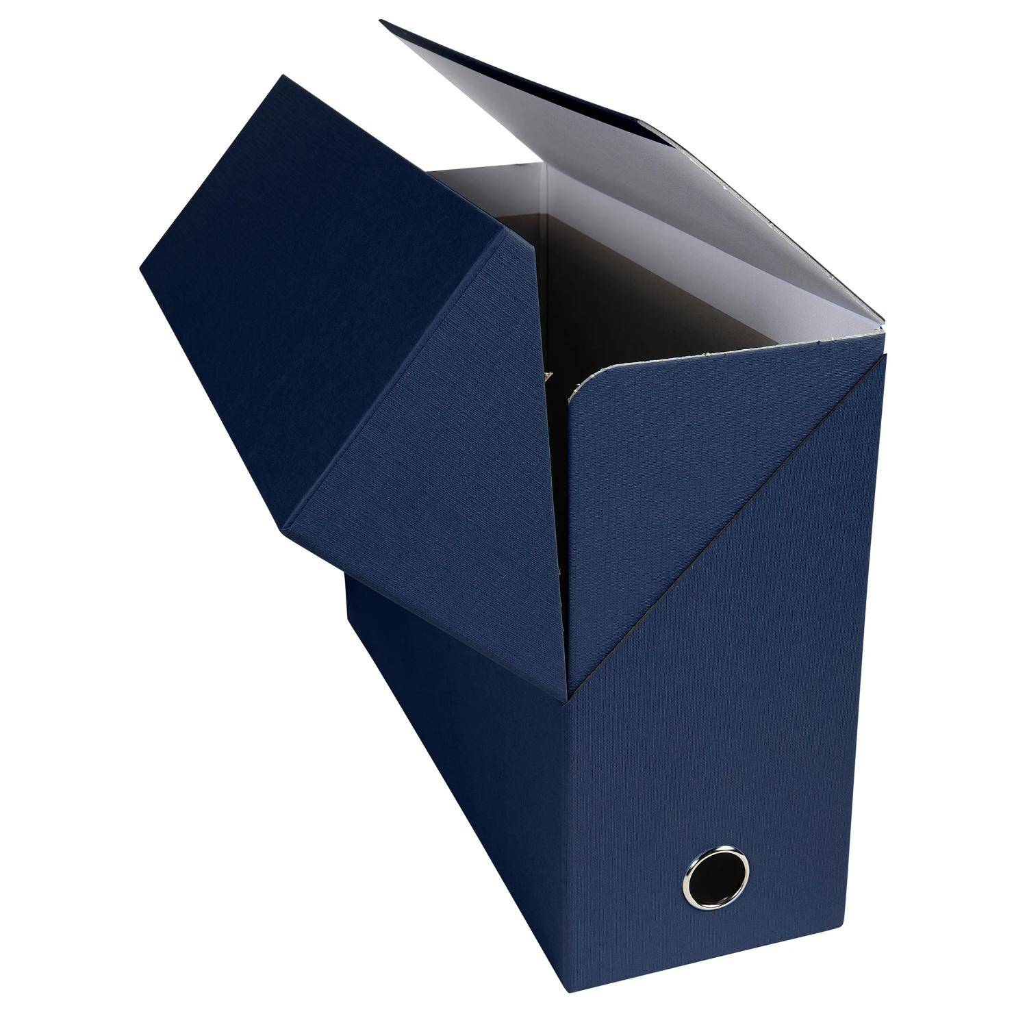 Exacompta 89427E 5x Transferbox R 120mm Papier navy