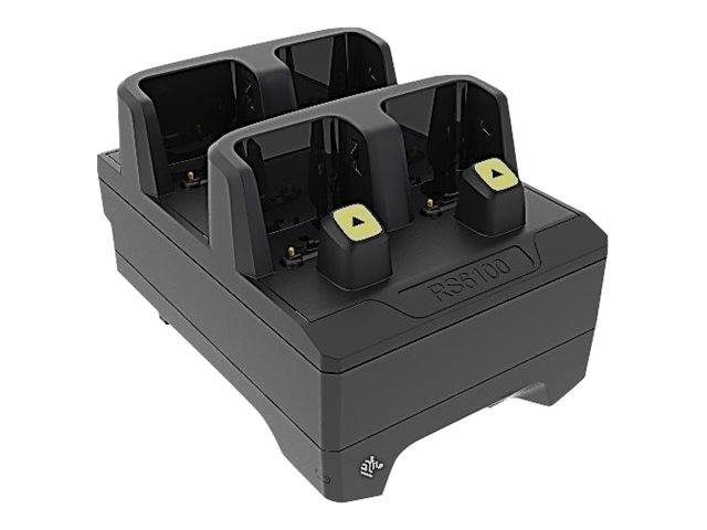 Zebra 4-Slot Ring Scanner Cradle - Handgerät-/Barcodescanner-Ladeschale - Ausgan