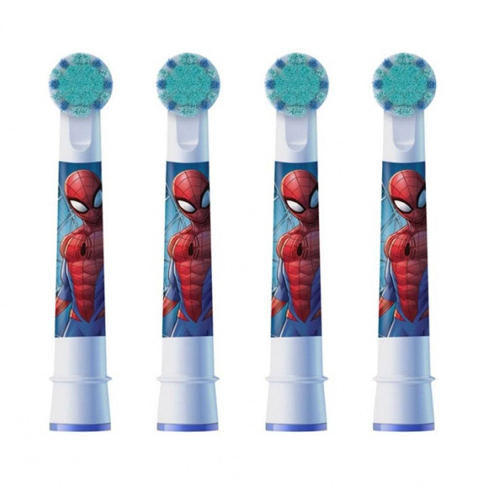 Oral-B Pro Kids Spiderman Aufsteckbürsten weiß 4 Stück