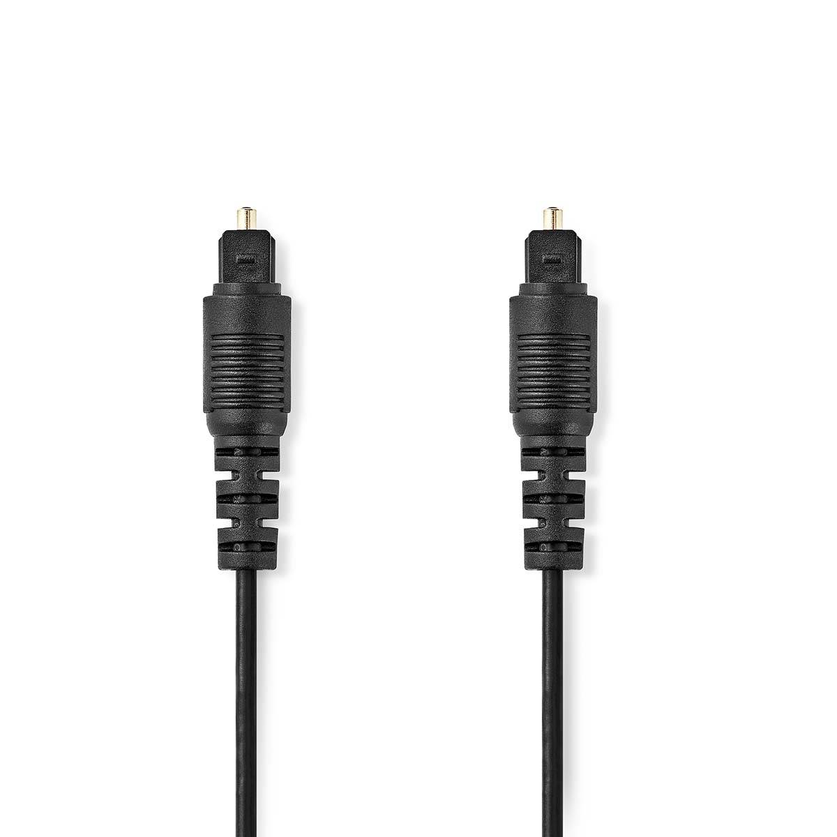 Nedis CAGL25000BK50 - TOSLINK - Männlich - TOSLINK - Männlich - 5 m - Schwarz