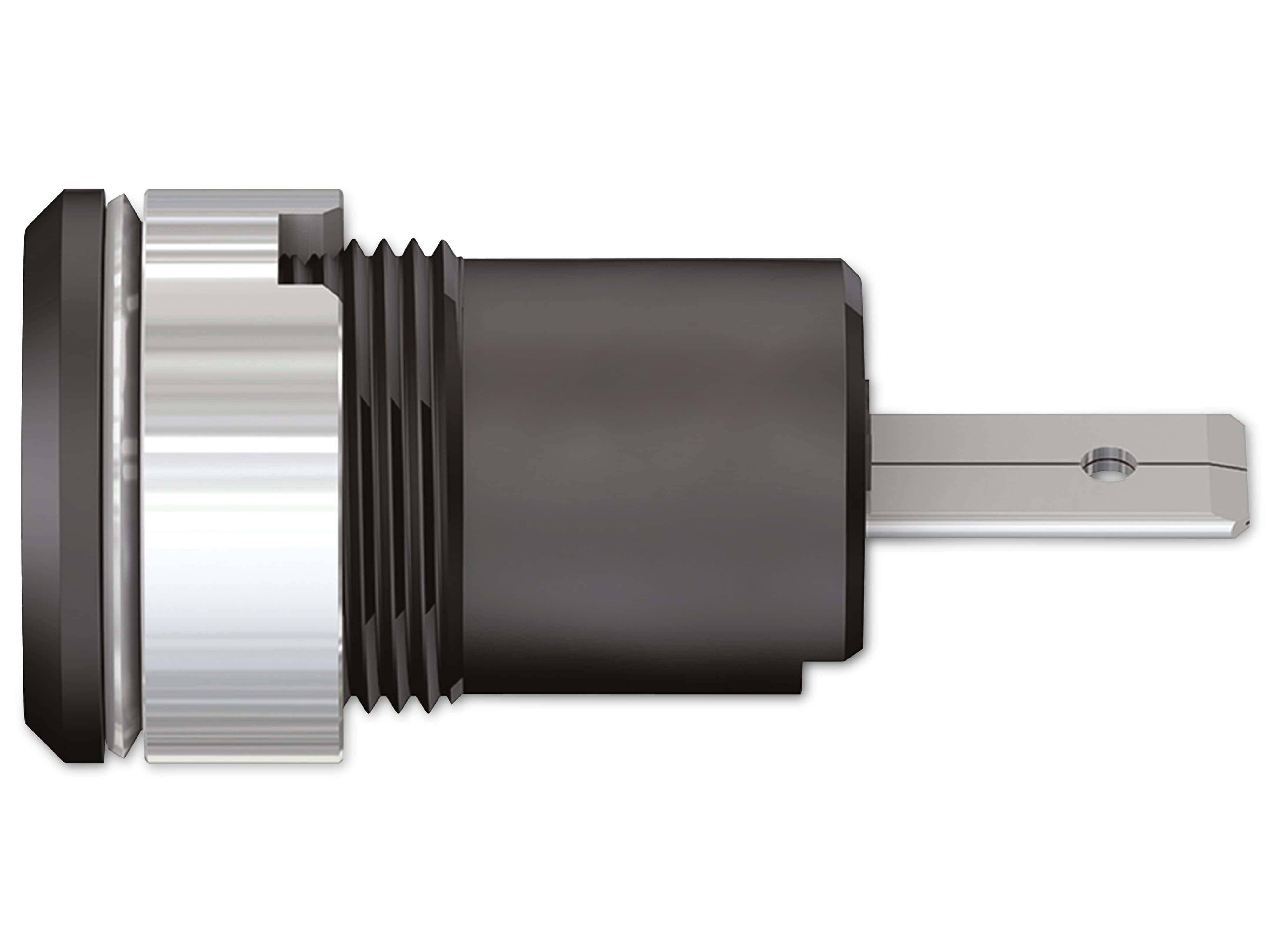 STÄUBLI Sicherheitsbuchse, 23.3070-21, 4 mm , schwarz, 1000 V, CAT III, 24 A