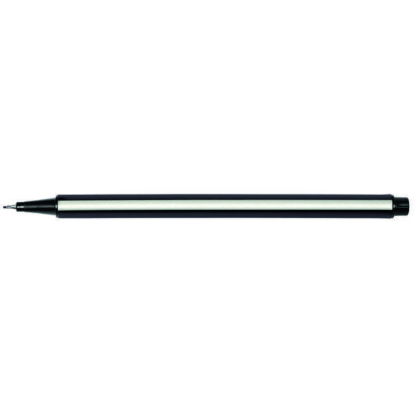 Fineliner 0,4 dreieckig schwarz.