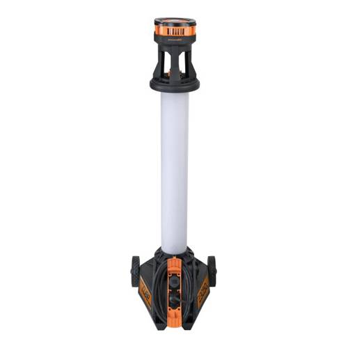 BRENNENSTUHL professionalLINE - LED Tower-Baustrahler TU 23050 M (220-240V | 190W | 23.700lm / 3.200lm Lichtstrom |