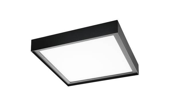 606070 DISC 285X285 schwarz 3000K