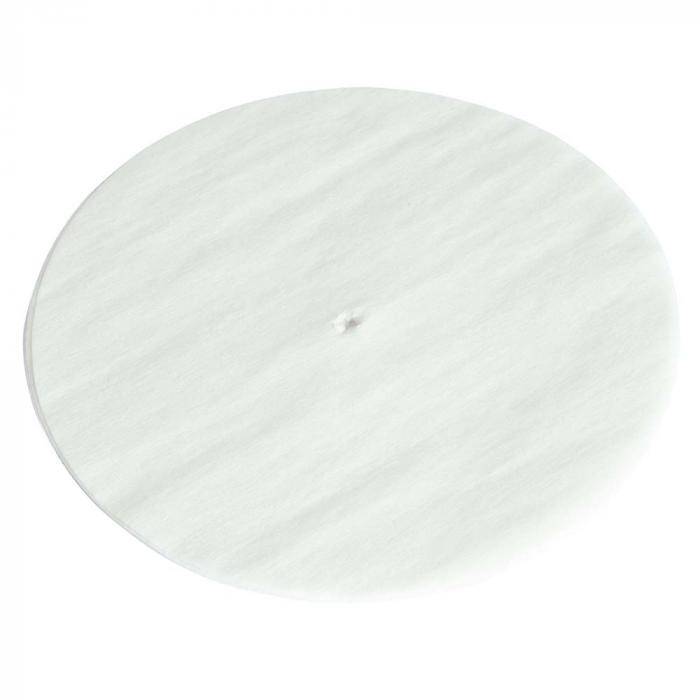 Sana Kannenvliesfilter - mit Loch - Ø 220 mm - VE 100 Stück - Preis per VE