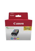 Canon CLI-521 C/M/Y Multi pack - 3er-Pack - 9 ml