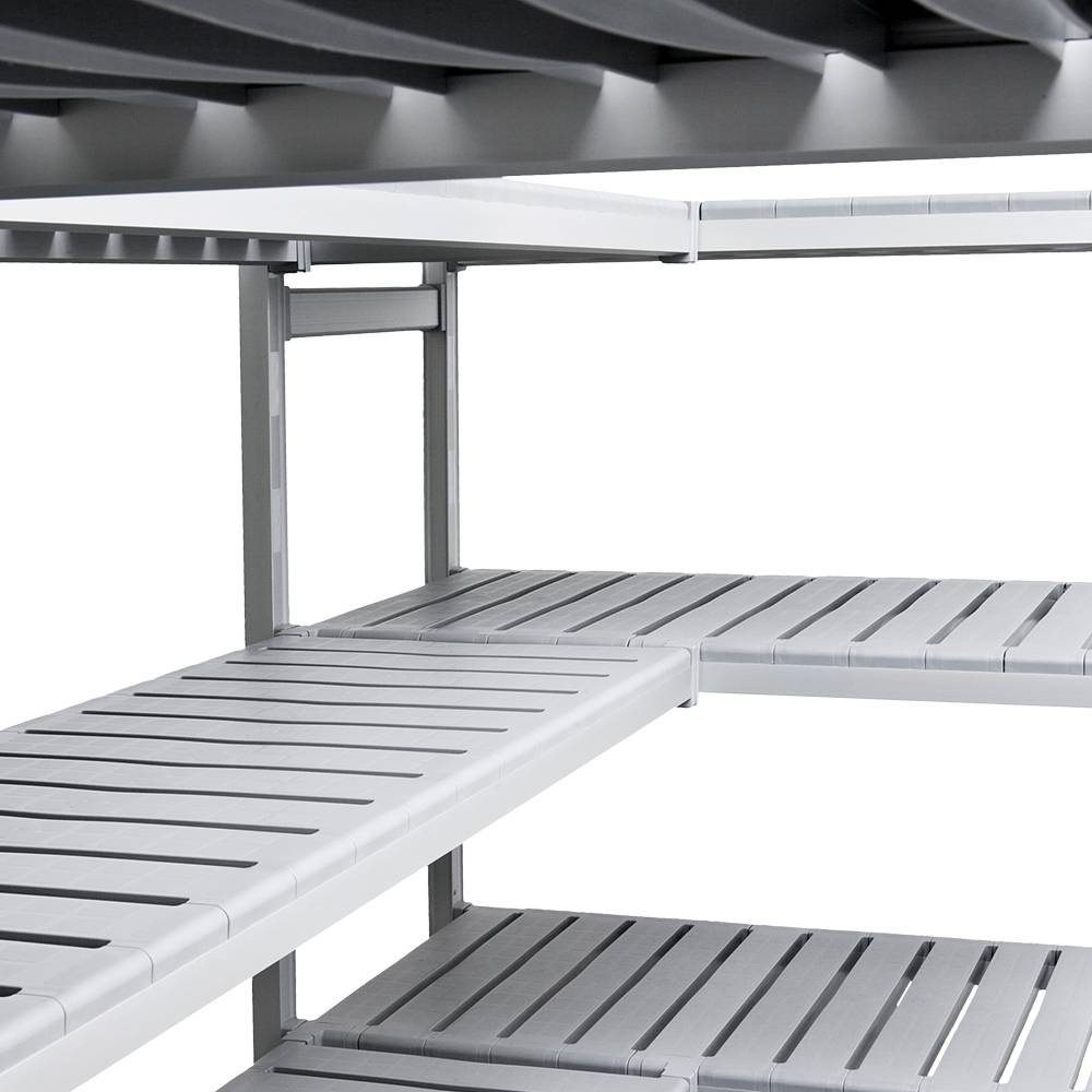 ETERNASOLID Polyethylen-Boden, für modulares Standregal Skutvik, 70 x 60 cm (BxT)