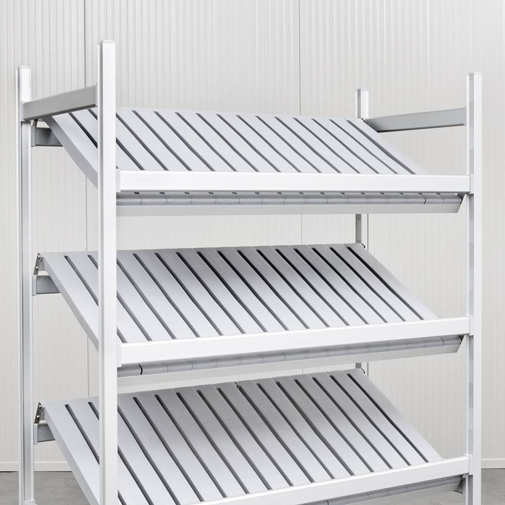 ETERNASOLID Schrägboden mit Fallschutz für modulares Standregal Skutvik, 145 x 60 cm (BxT)