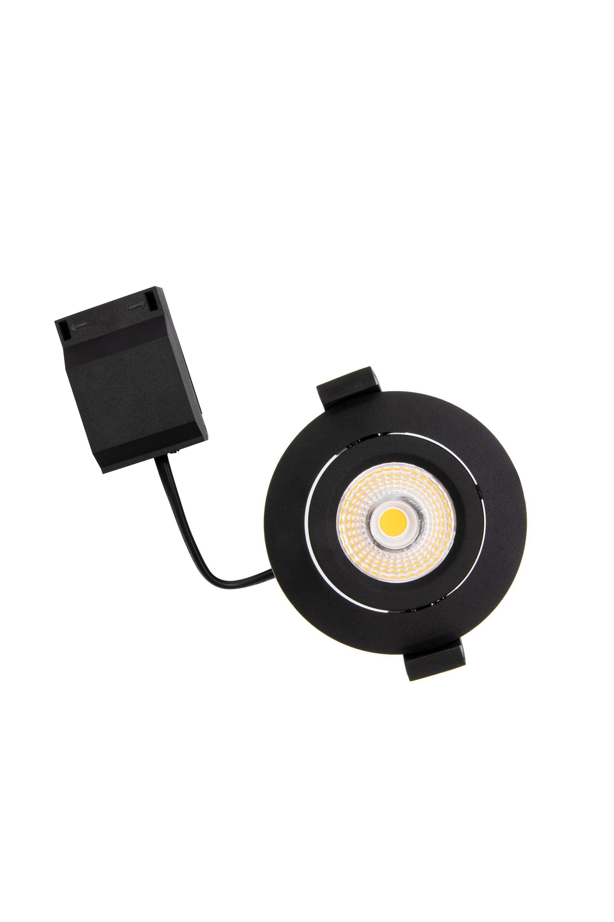DOTLUX LED-Leuchte CIRCLEminidim 6W 3000K dimmbar schwarz