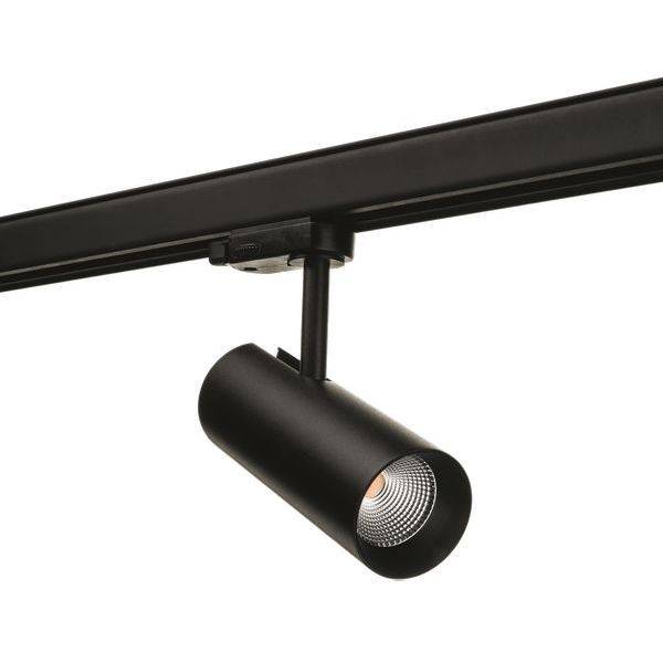SG-Leuchten LED-Stromschienenstrahler LB25 ZIP Tube Mini sw 3-T 3000K