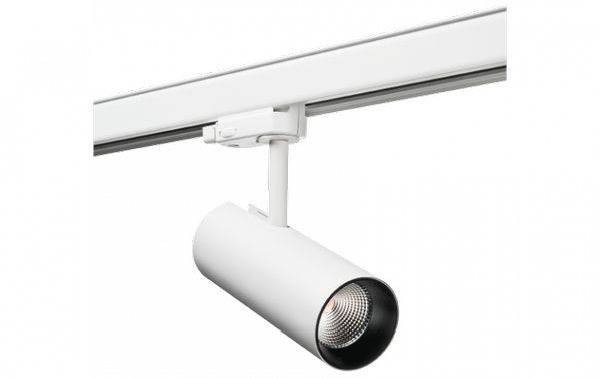 SG-Leuchten LED-Stromschienenstrahler LB25 ZIP Tube Mini ws 3-T 3000K