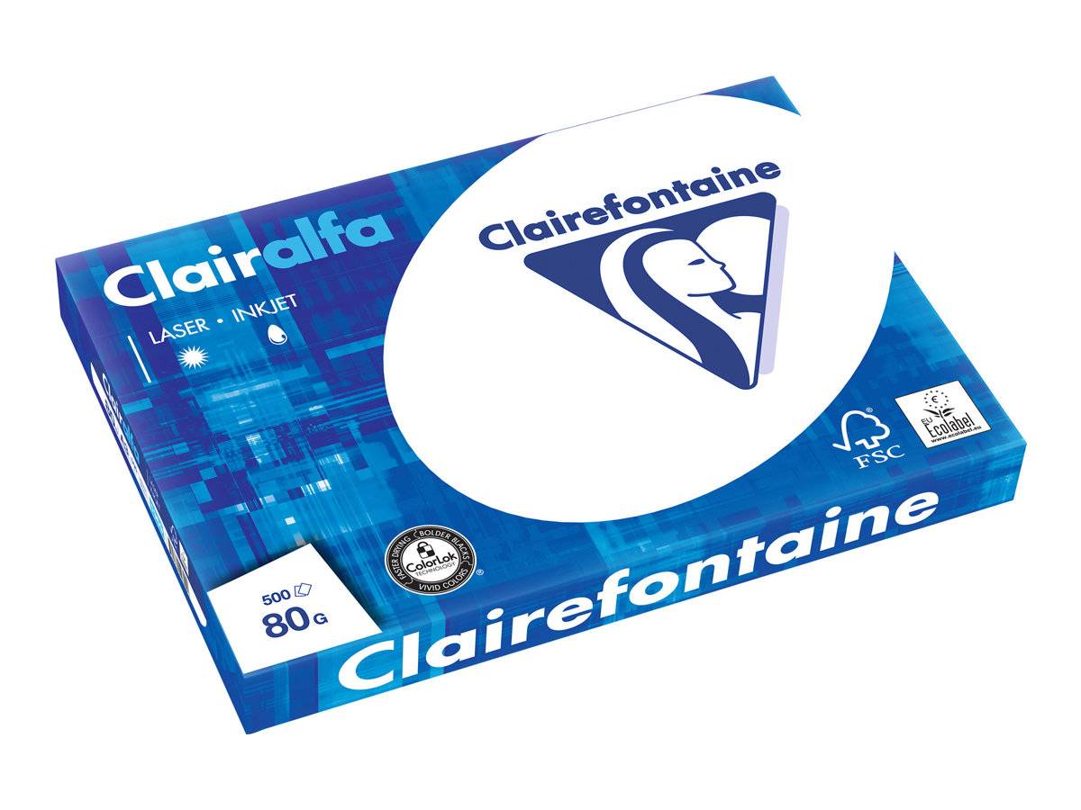 Clairefontaine Kopierpapier Laser2800 DIN A3 80 g/qm 500 Blatt