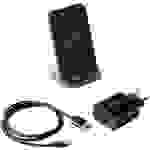 Intenso Wireless Charger BSA2 Ladegerät schwarz Der platzsparende 3-in-1 Wireless Charger Farbe Schwarz LED Anzeige Ja O