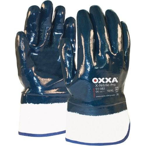 Handschuh Oxxa X-Nitrile-Pro, Gr.10, Stulpe beschichtet