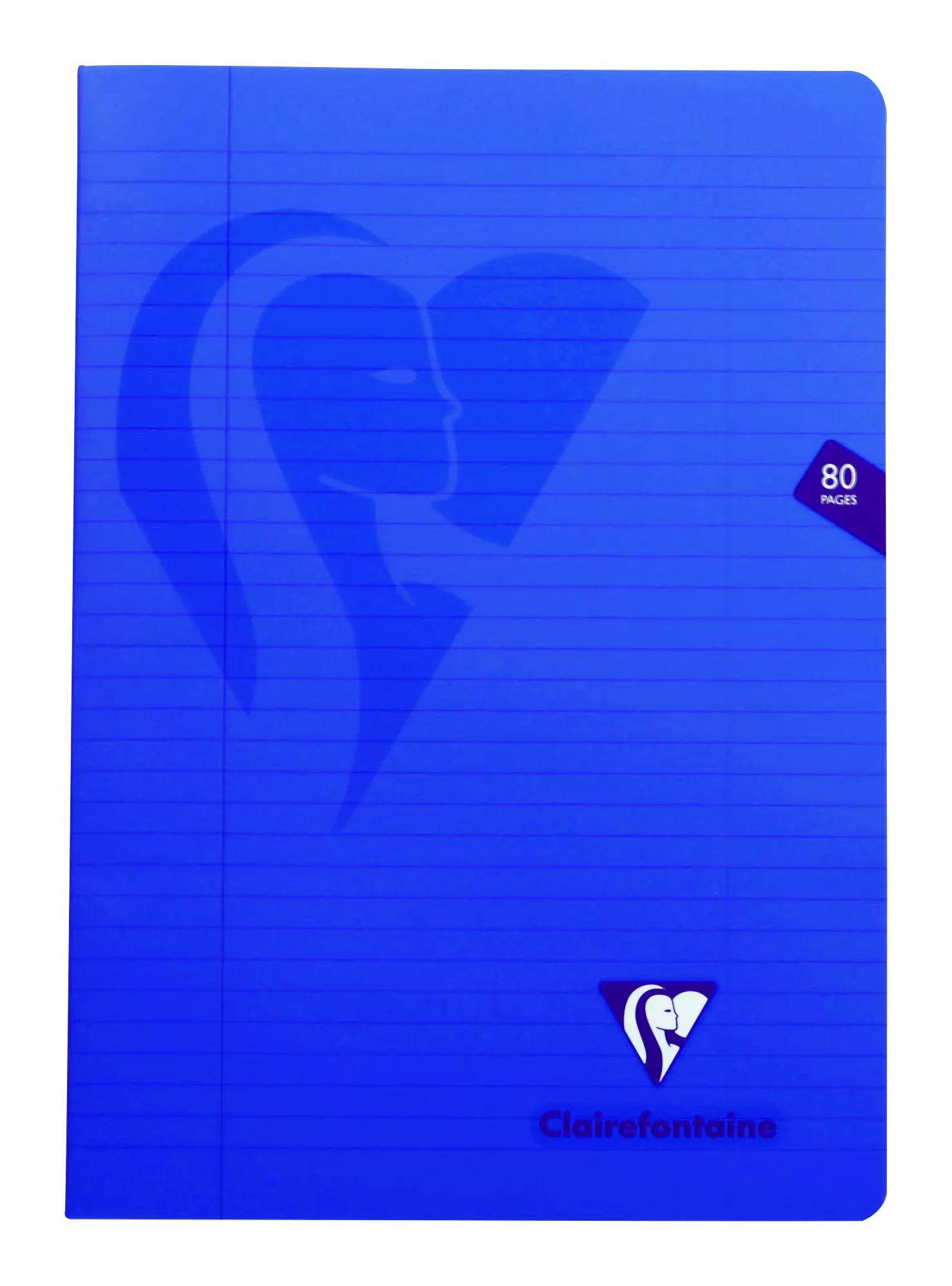 Clairefontaine 10x Mimesys, Heft A4 40 Blatt liniert Farben - Sortiert 303125C