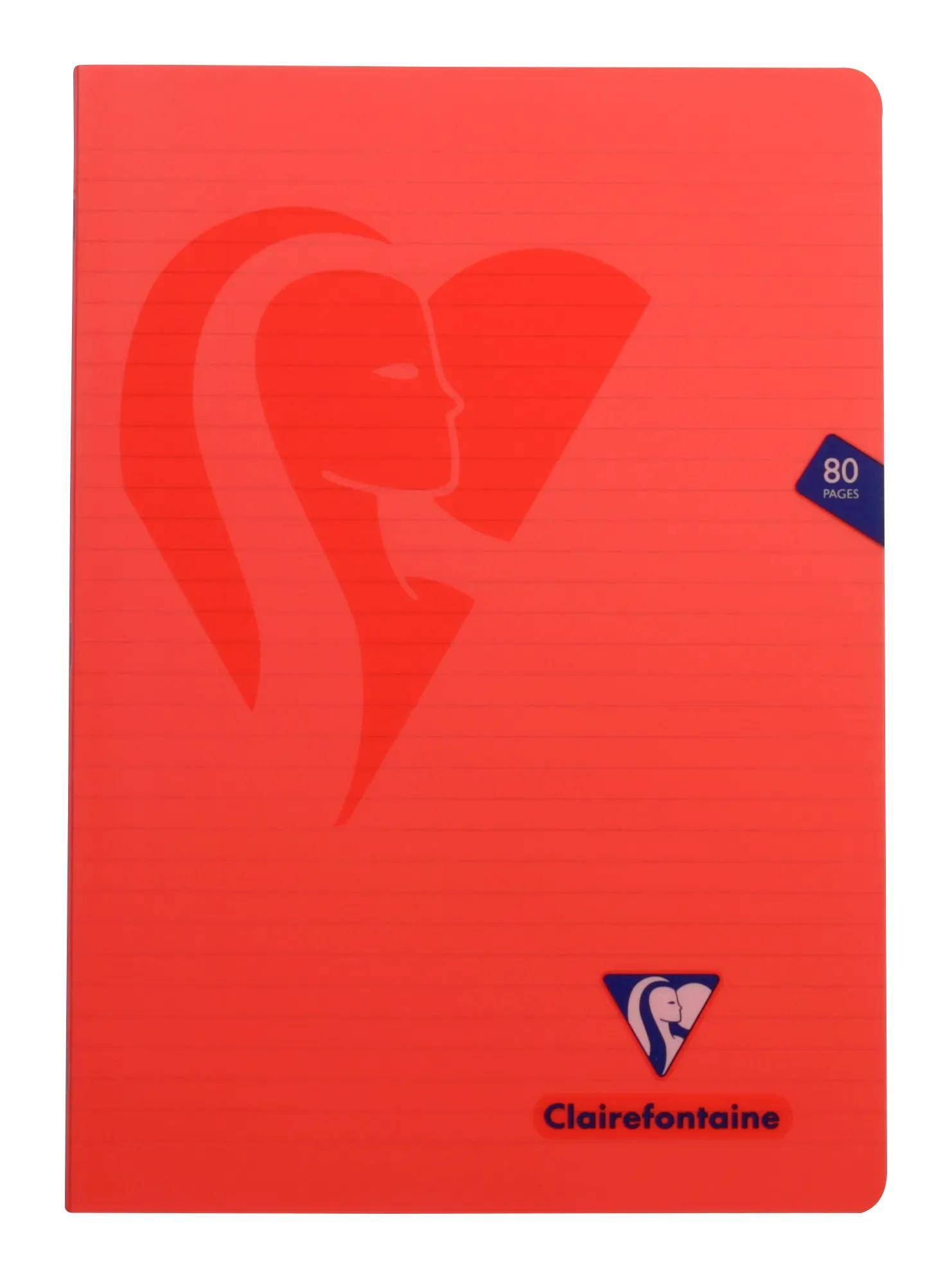 Clairefontaine 10x Mimesys, Heft A4 40 Blatt liniert Farben - Sortiert 303125C
