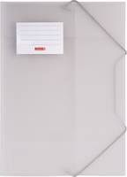 Brunnen FACT!pp, Envelope folder, A4, Polypropylen (PP), Silber, Gummiband, 1 Stück(e)