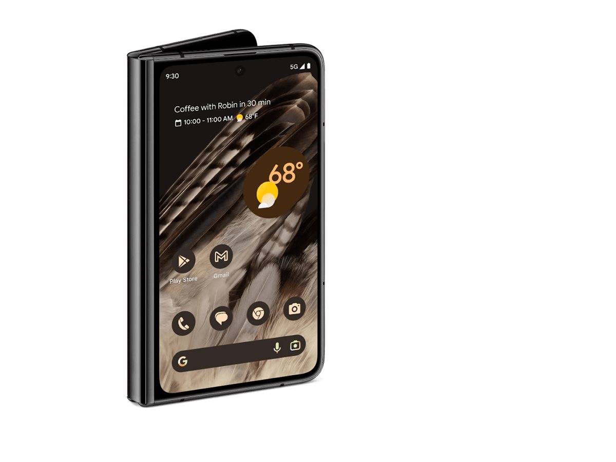 Google Pixel Fold - 5G Smartphone - Dual-SIM - RAM 12 GB / Interner Speicher 256 GB - OLED-Display - 7.6" - 7.6" - 2208