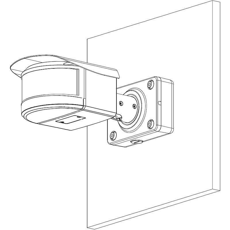 Dahua PFA120-SG Anschlussbox, Halterung, Zubehörartikel | Anwendung: Videoüberwachung | Farbe: Weiß