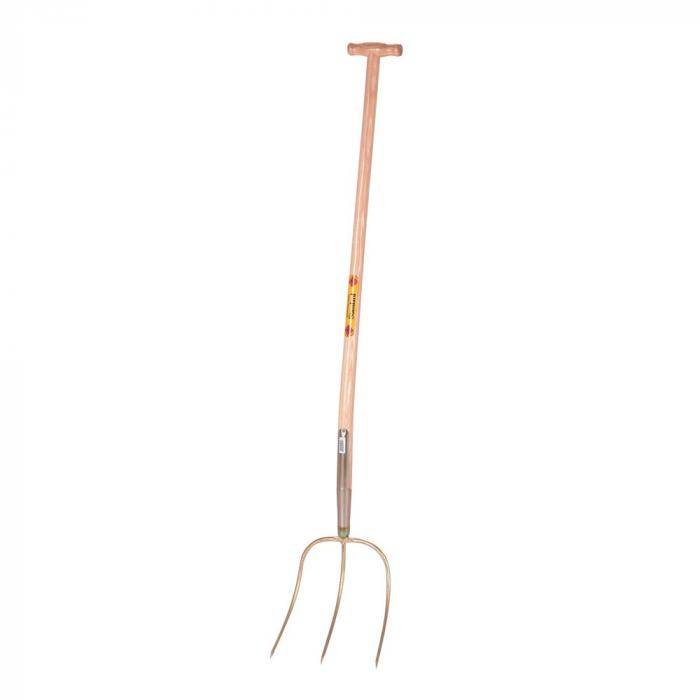 Gabel Abt Standard - Stahl - mit T-Stiel - Länge 110 cm - Breite 25 cm - 3 Zinken
