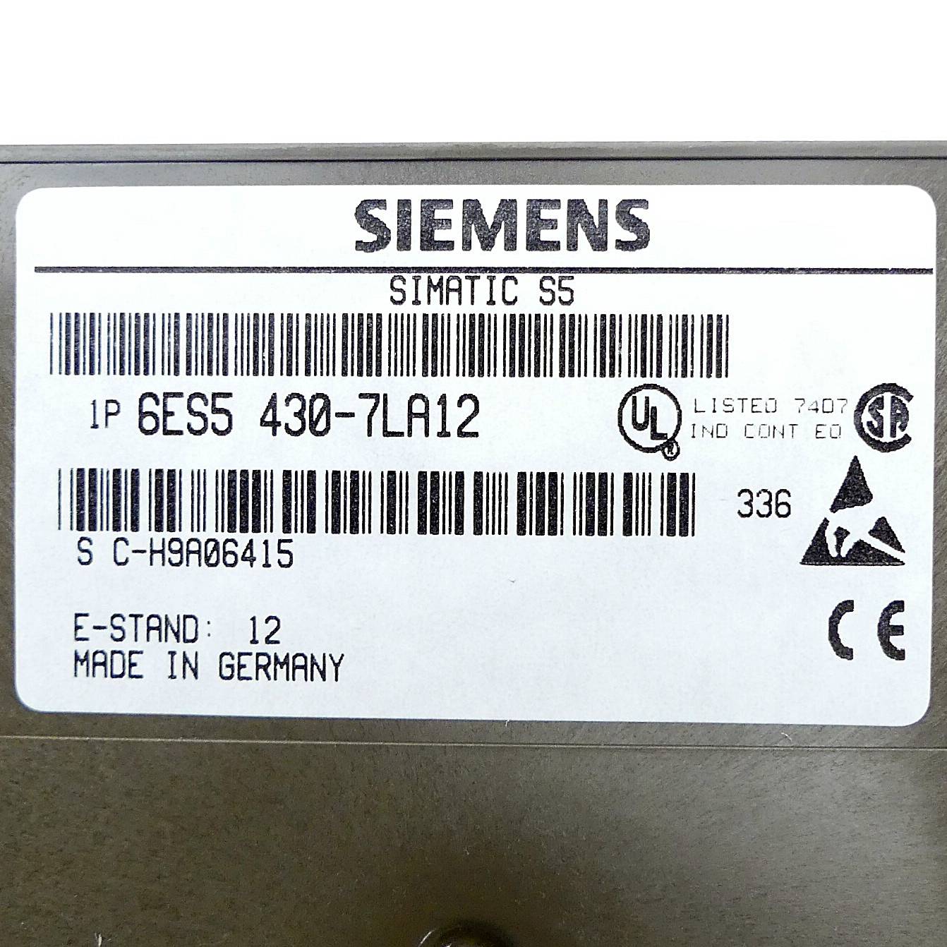 Siemens Digitaleingabe (6ES5 430-7LA12)