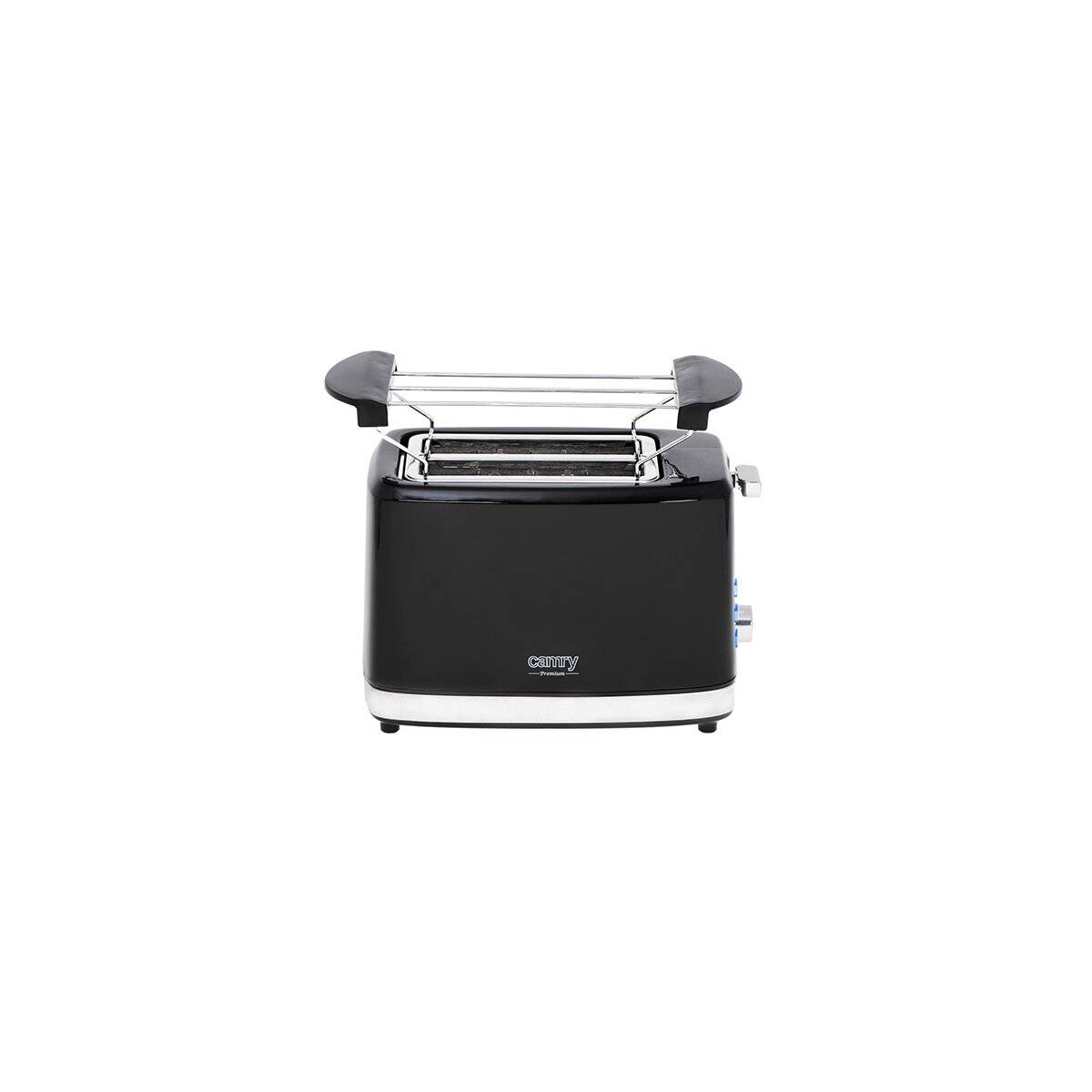 Camry CR 3218 2-Scheiben-Toaster mit 6 Stufen, 900 W - Schwarz