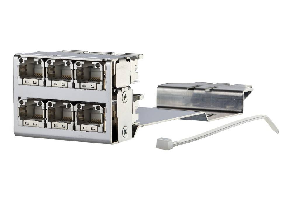 Metz Connect DCCS2 Baugruppe 6Port RJ45 130D2CMM6-E