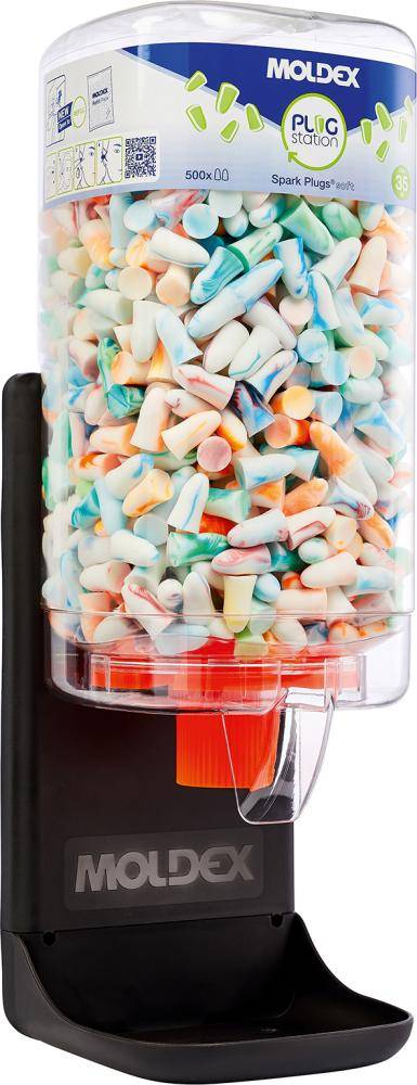 Moldex Einwegstöpsel Spark Plugs in PlugStation, groß SNR 35 dB