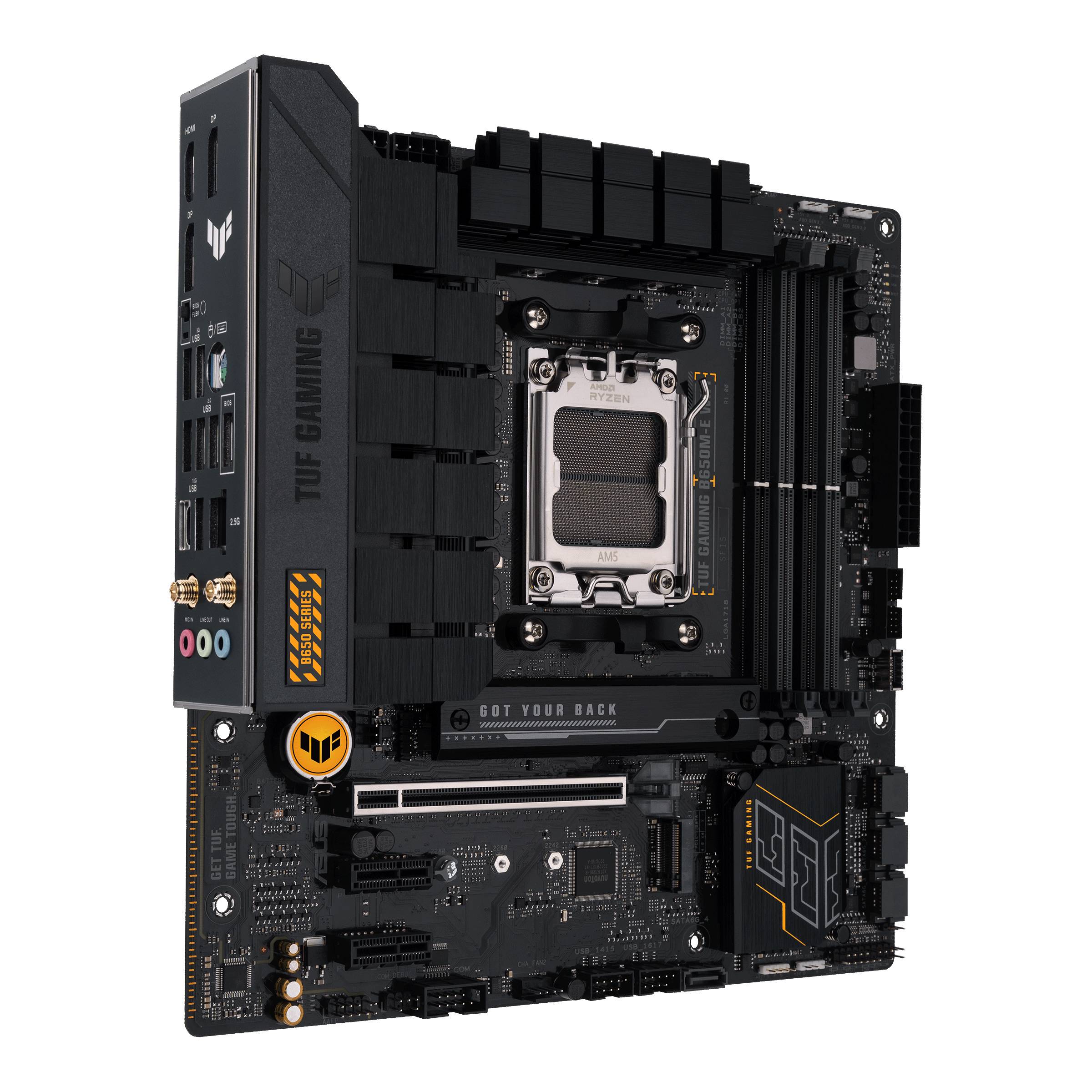 TUF GAMING B650M-E WIFI - Hauptplatine - micro ATX - Sockel AM5