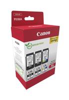 Canon PG-575XLx2/CL-576XL Multipack - 3er-Pack - Hohe Ergiebigkeit - Schwarz, Farbe (Cyan, Magenta, Gelb)