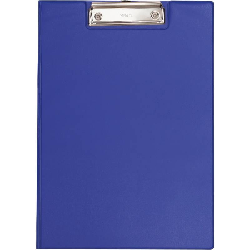 MAUL Klemmbrett-Mappe MAULpoly, A4, PP-Folienüberzug, blau