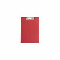 Schreibmappe MAULpoly A4hoch rot PP-Folienüberzug Klemmweite 8mm