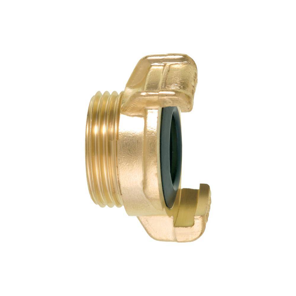 GEKA® plus Gewindestück - mit Außengewinde - G 1/4" - Messing - Druck max. 40 bar - Preis per Stück