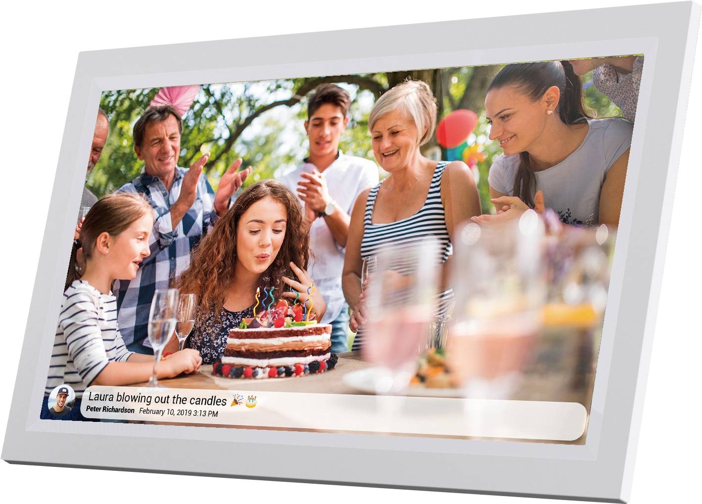 DENVER Digitaler Bilderrahmen PFF-1503W