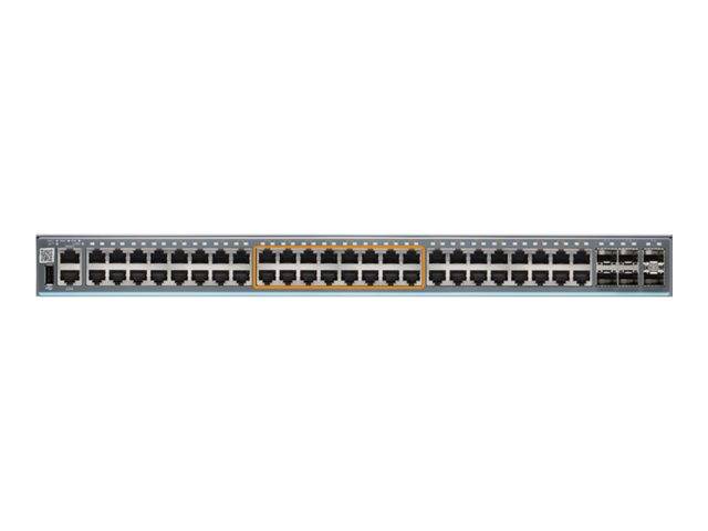 Juniper EX Series EX2300-48MP - Switch - L3 - managed - 32 x 10/100/1000 (PoE+)+