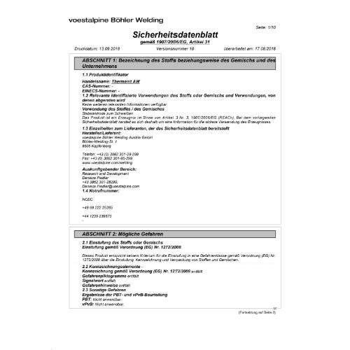 Elektrode FOX SAS 4-A 2,5 x 350mm