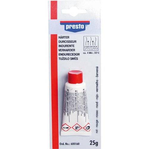 Härter f. presto Spachtel 25 g, rot Bli