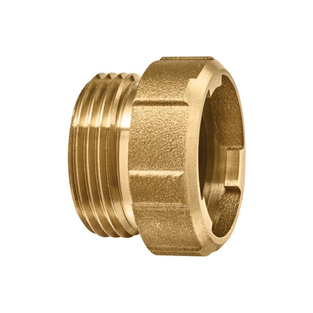 GEKA® plus - Bajonett-Adapter - Soft Rain - Messing - Bajonett mit AG G 3/4 - Preis per Stück