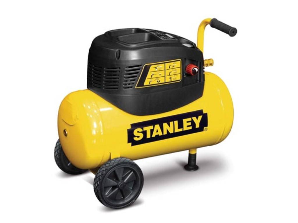 Stanley Kompressor Ölfrei Horizontal - 24 L / 1.5 hp / 10 bar