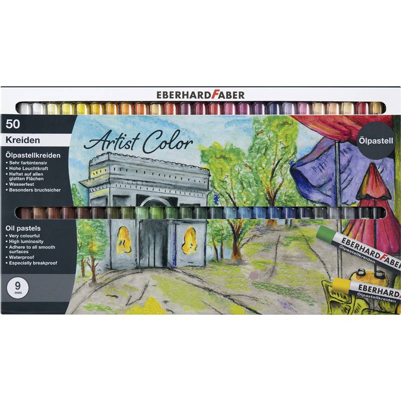 EBERHARD FABER Ölpastellkreide Artist Color, 50er Kartonetui