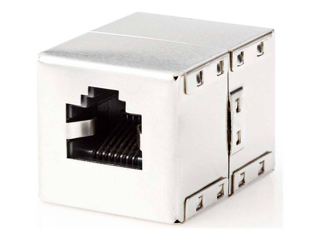 Nedis Netzwerkkoppler | CAT5e / CAT6 | Geschirmt | RJ45 Buchse - RJ45 Buchse |