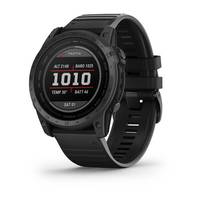 Garmin Tactix 7 - Standard Edition - 51 mm - faserverstärktes Polymer - Sportuhr mit Band - Silikon - schwarz - Handgele