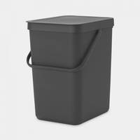 Brabantia 129940, 25 l, Rechteckig, Kunststoff, Grau, 265 mm, 340 mm