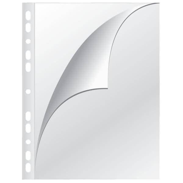 Prospekthüllen A4 80my PP oben und links offen glasklar VE=25 Stück