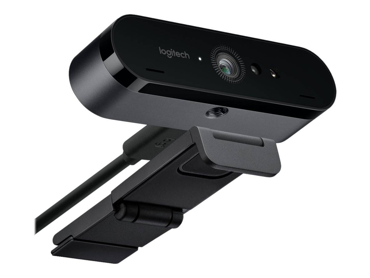 Logitech BRIO Ultra HD Pro - Webcam - Farbe4096 x 2160 - Audio - USB 3.0