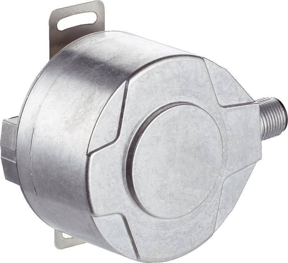 Metallschlauchkupplung mit Gewindeende und Befestigungshalterung.