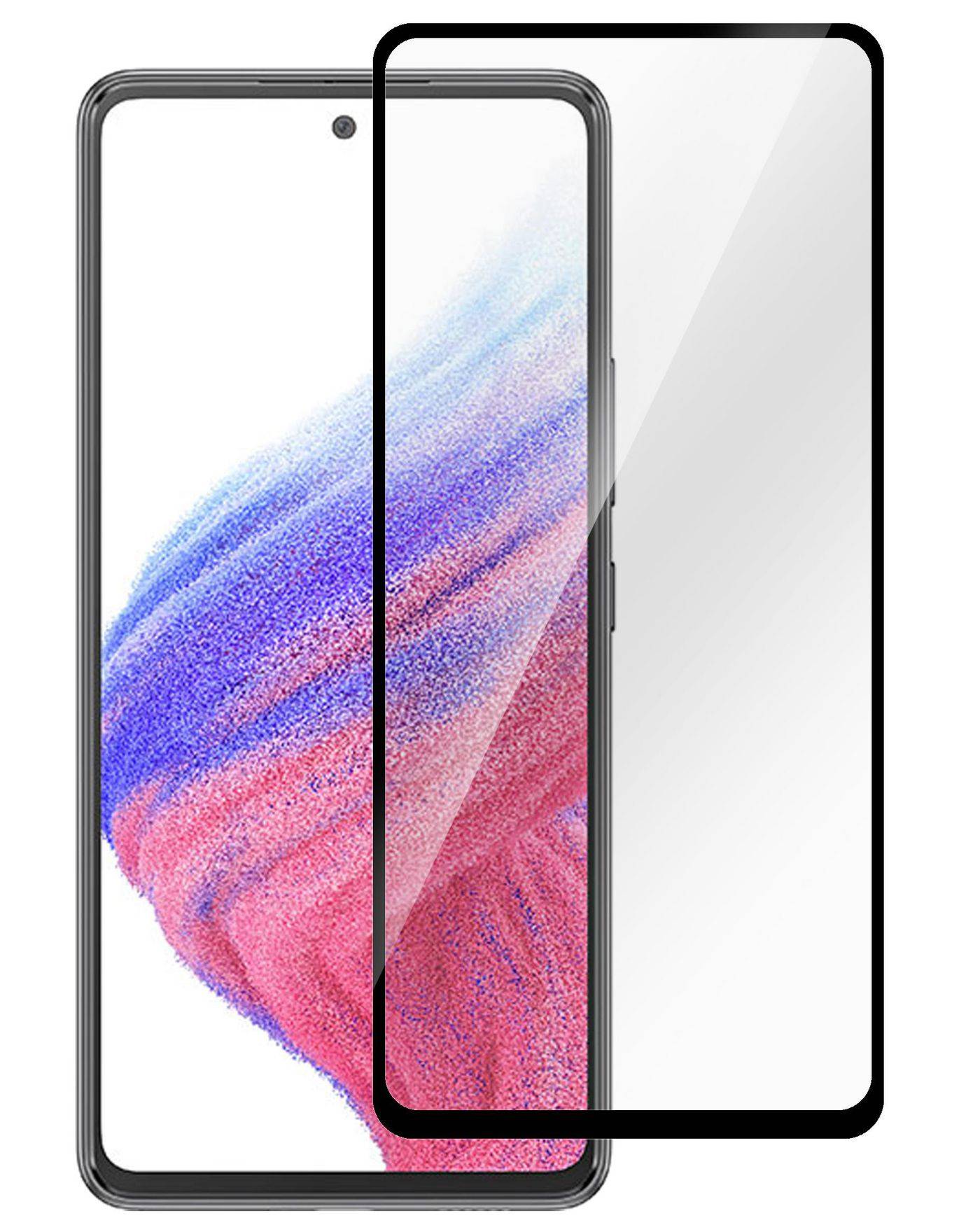 Galaxy A53 5G Schwarz Vollabdeckung, Vollverklebung
